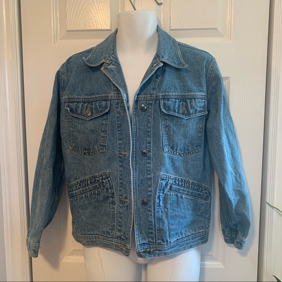 St. John's Bay Jackets & Blazers - St. John’s Bay denim barn style jacket, small